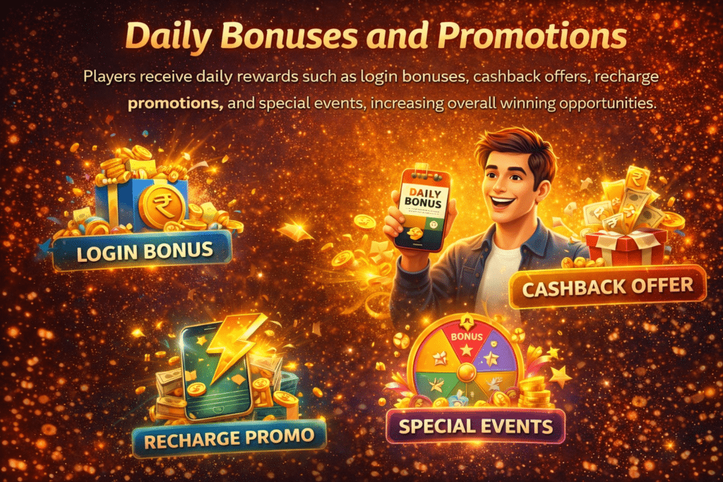 Daily Bonuses and Promotions