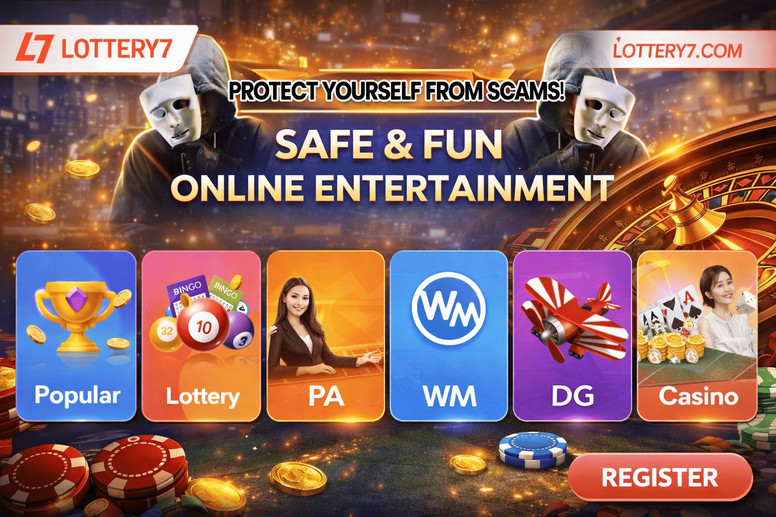 Discover games at Lottery7