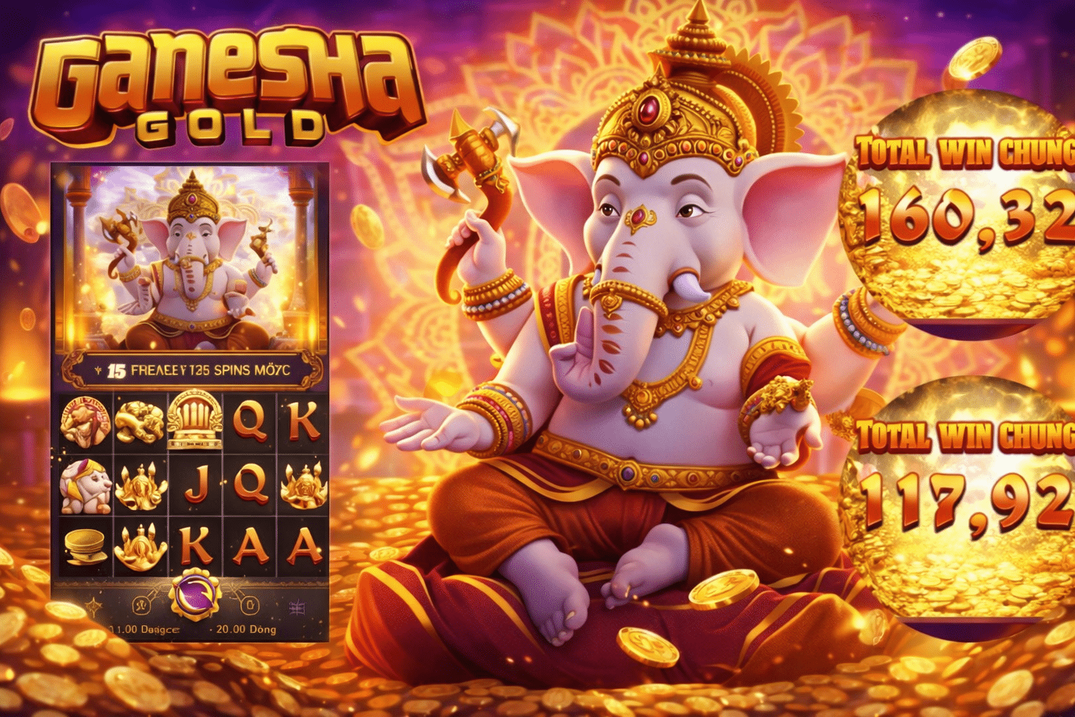 Ganesha Gold slot game - win big