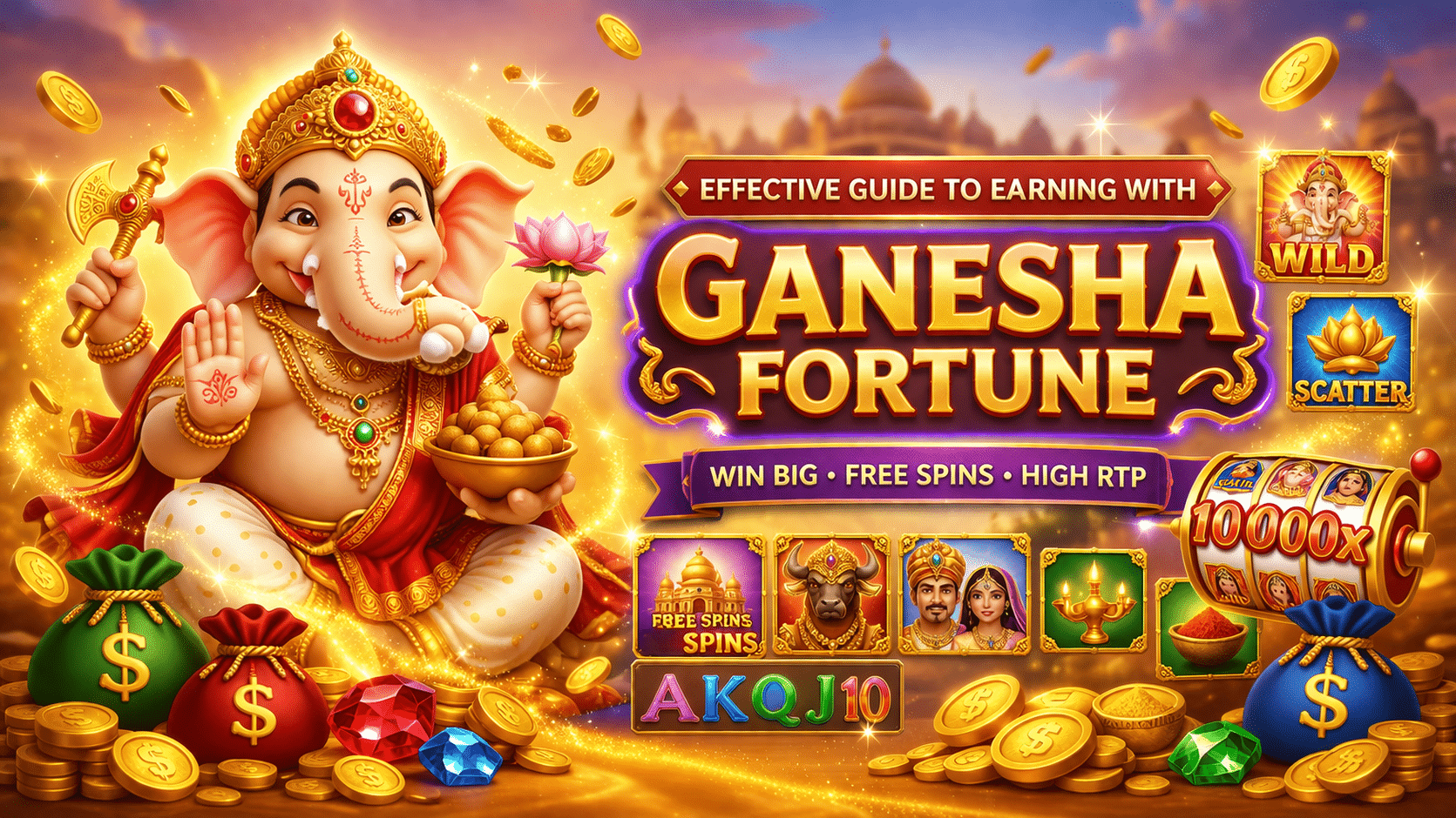 Ganesha, god of wealth