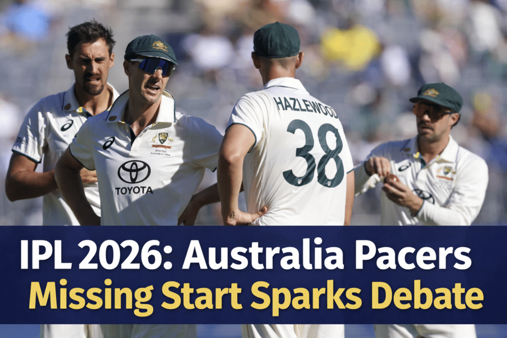 IPL 2026: Pacers absent from the start of the season.