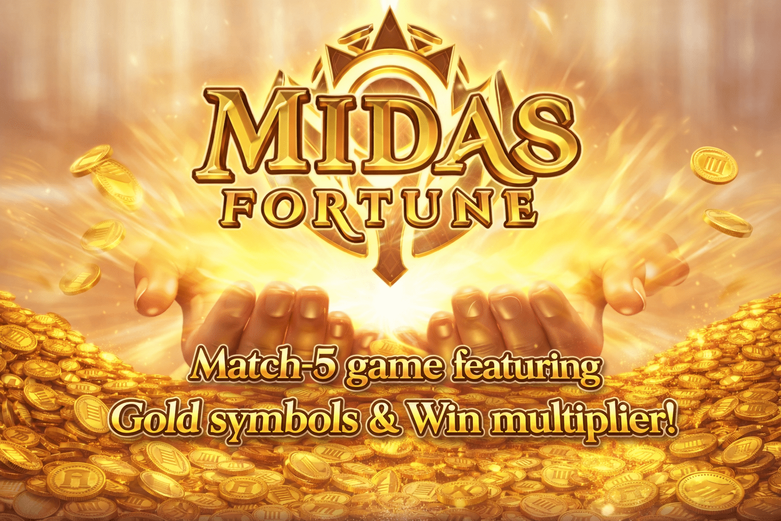 Midas Fortune luck with dazzling gold