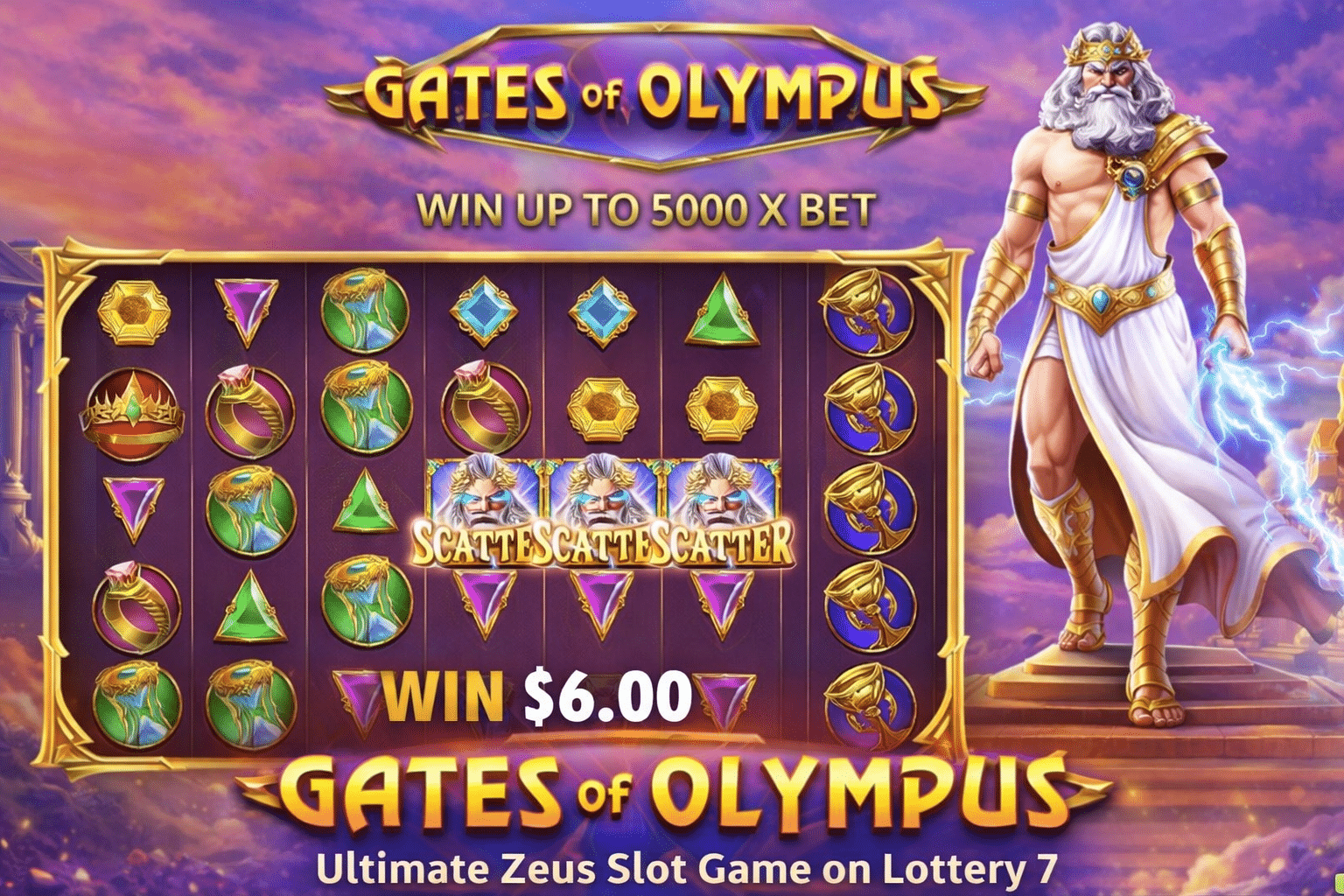 Olympus Gate – King of the Gods Slot Game