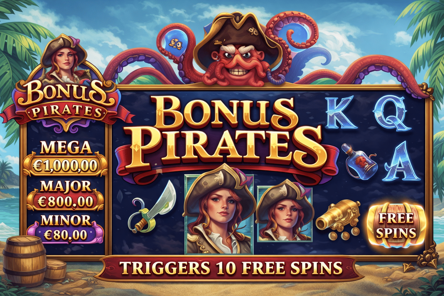 Pirates and the exciting prize