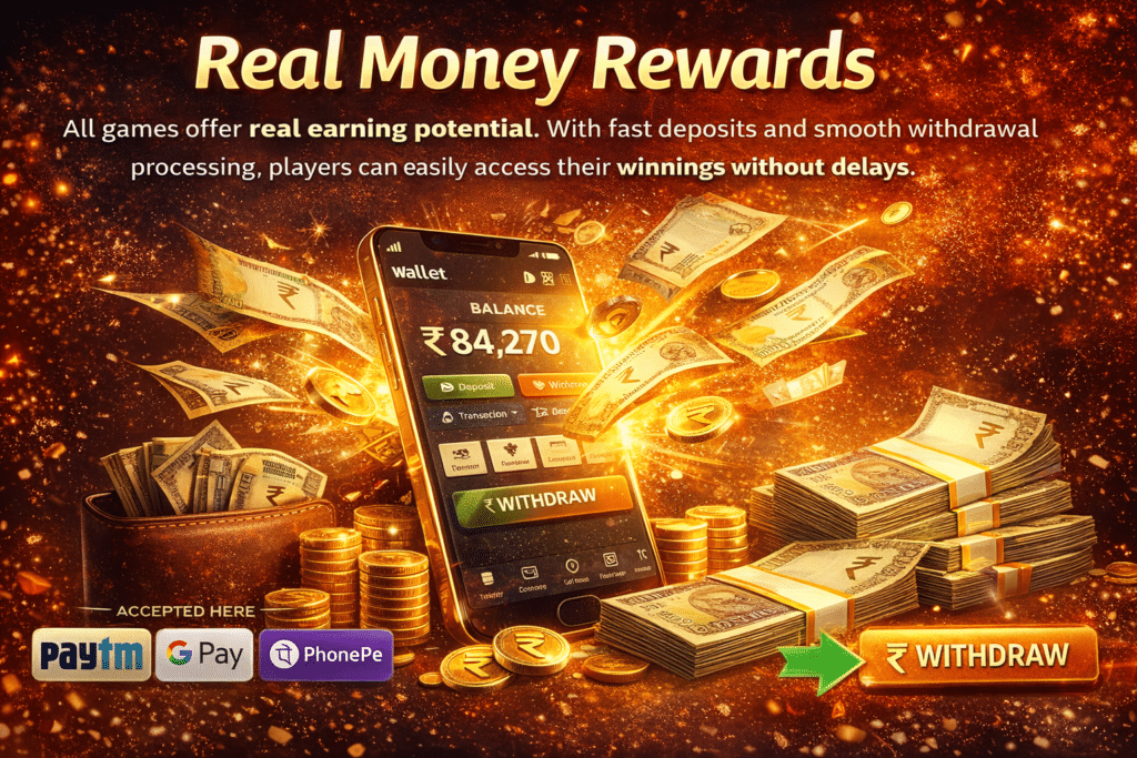 Real Money Rewards