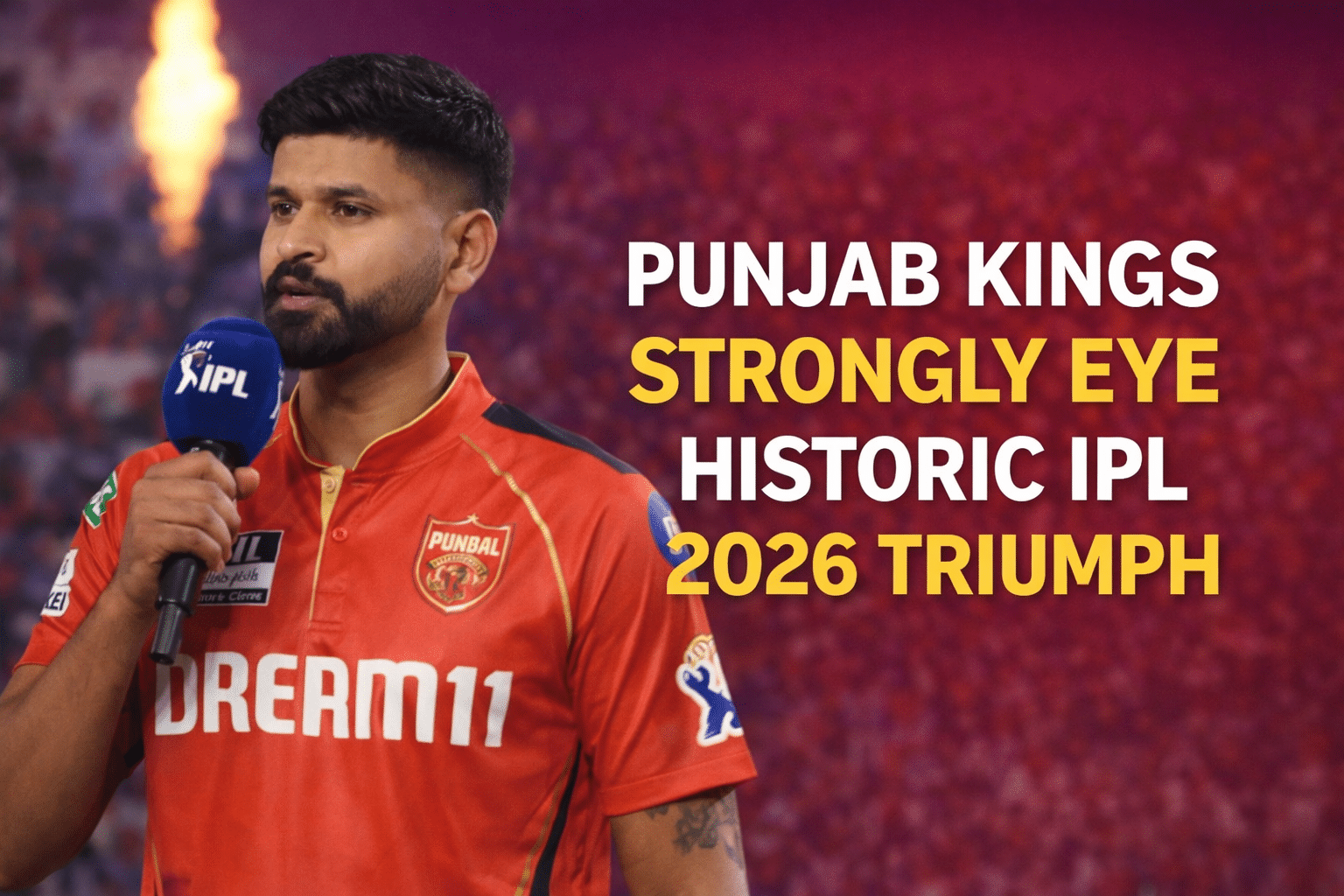 Shreyas Iyer calls for an IPL victory.