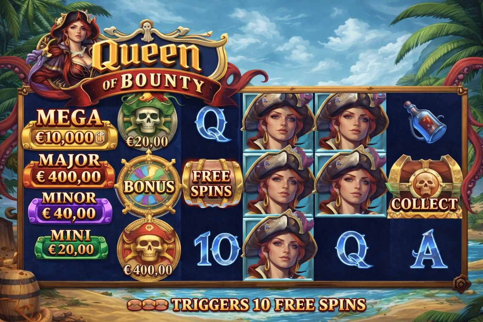The Pirate Queen and the Treasure