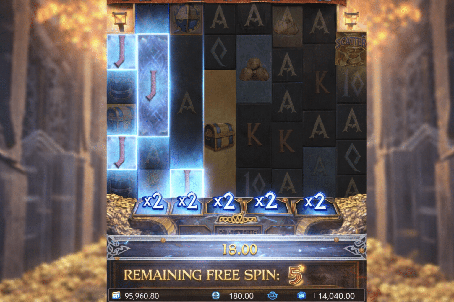 Viking rewards and free spins