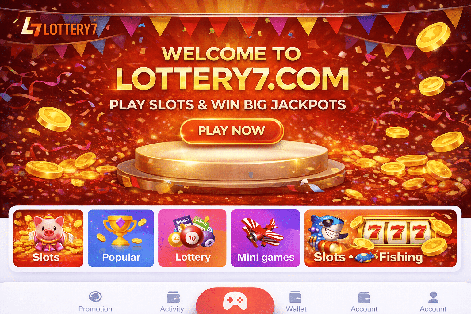 Welcome to LOTTERY7