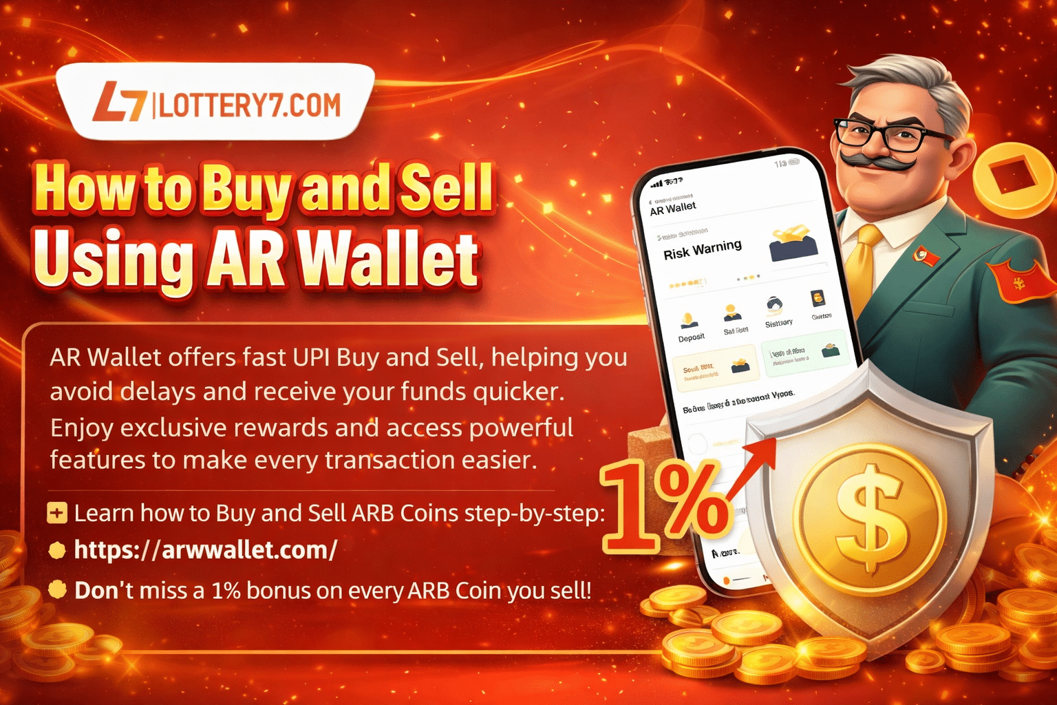 lottery 7 AR Wallet